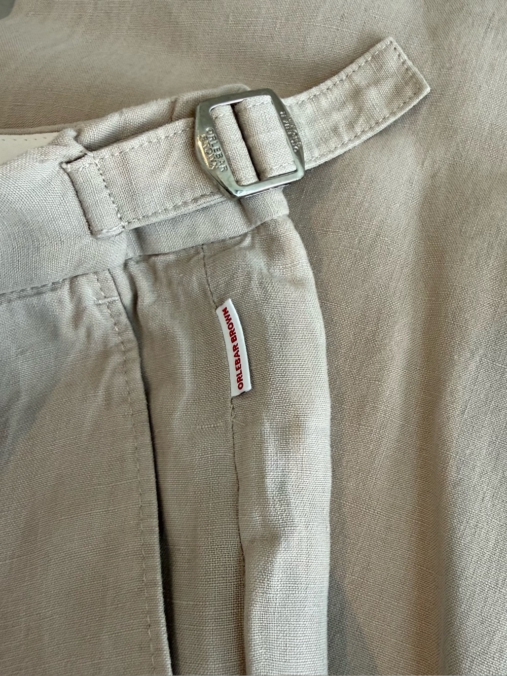 ORLEBAR BROWN JAMES BOND 007 Griffon Lino Trousers - Picture 8 of 14